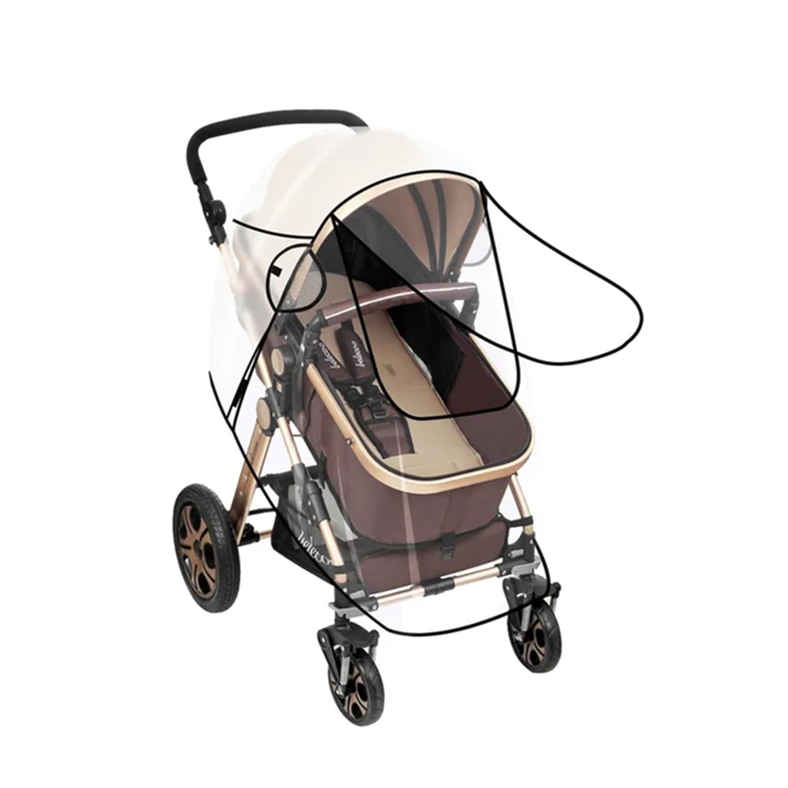 Copertura antipioggia for passeggino | For passeggini Babyzen Yoyo e universali: impermeabile e antivento(Universal)
