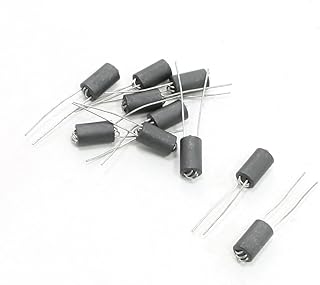 Aexit 6mm x Passive Components 10mm x 0.8mm axia-l Lead 6 Channel Ferrite Beads Inductors Ferrites 10 Pcs