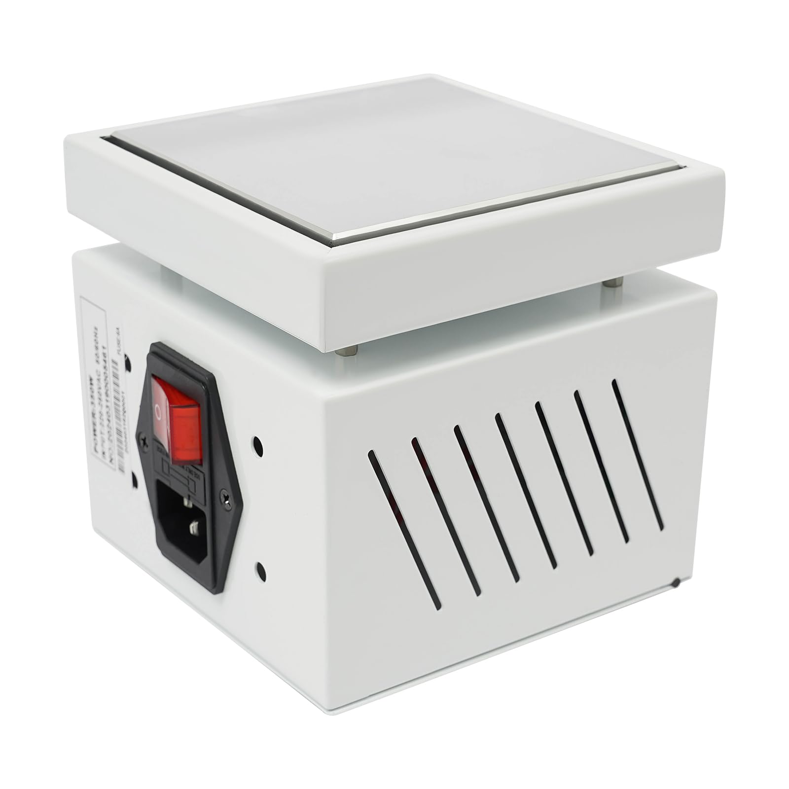 Lötstation Heizplatte - 350W Elektrische Vorwärmstation mit LED-Anzeige & Mikrocomputer | Schweißstatio Rework Heater für SMD-Löten bis 400 ℃ - Heizplatte für Reparaturarbeiten (100 x 100mm)