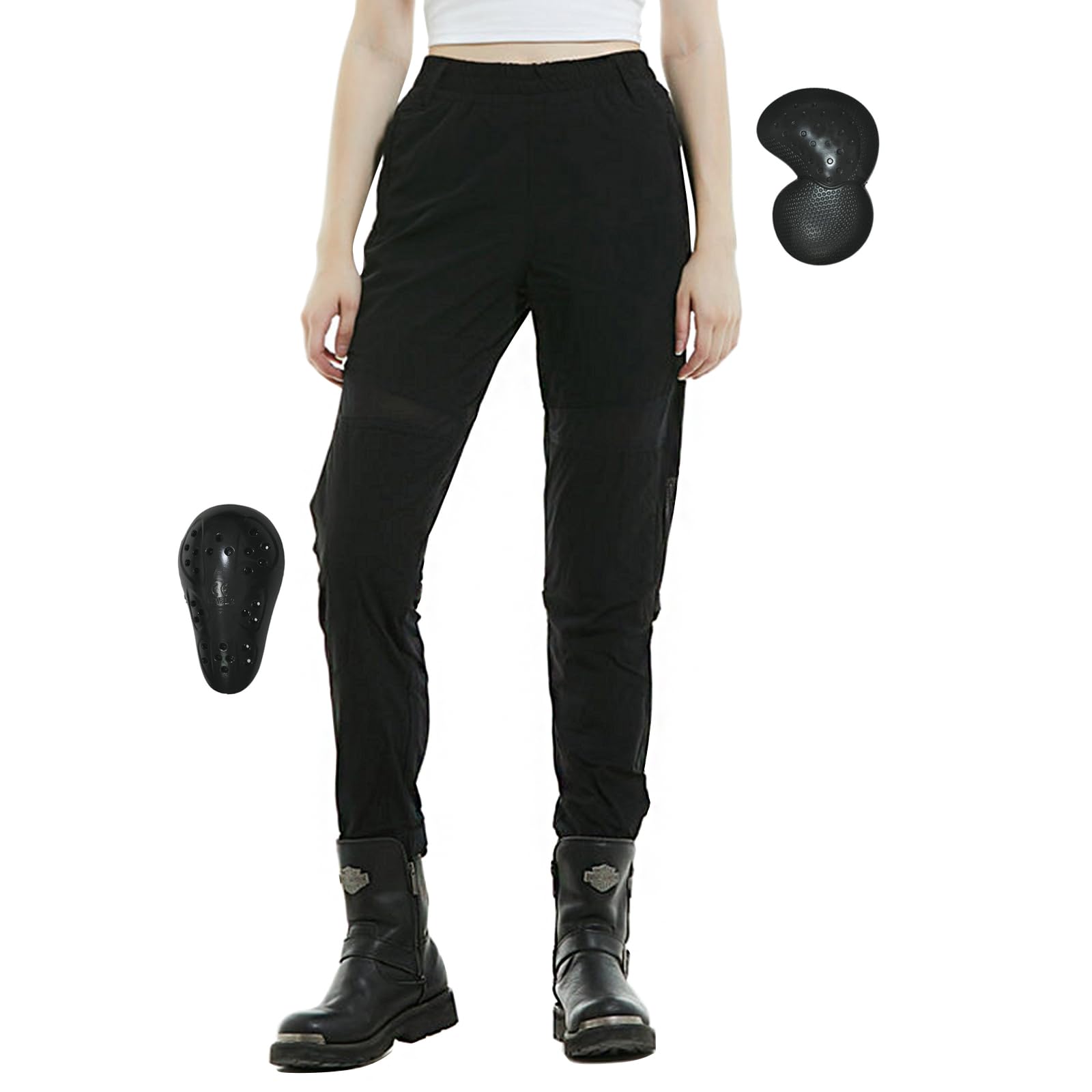 Amazon | RENHE バイク用パンツ 夏用 バイクメッシュパンツ レディース 