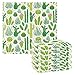 SUABO Cactus Kitchen Towels 6 Pack Dish Towels Reusable Cleaning Dish Cloths Dish Rag for Kitchen