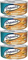 Atum Coqueiro Ralado em Óleo 4 Ltas 170g