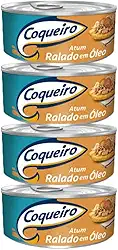 Atum Coqueiro Ralado em Óleo 4 Ltas 170g