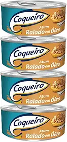 Atum Coqueiro Ralado em Óleo 4 Ltas 170g