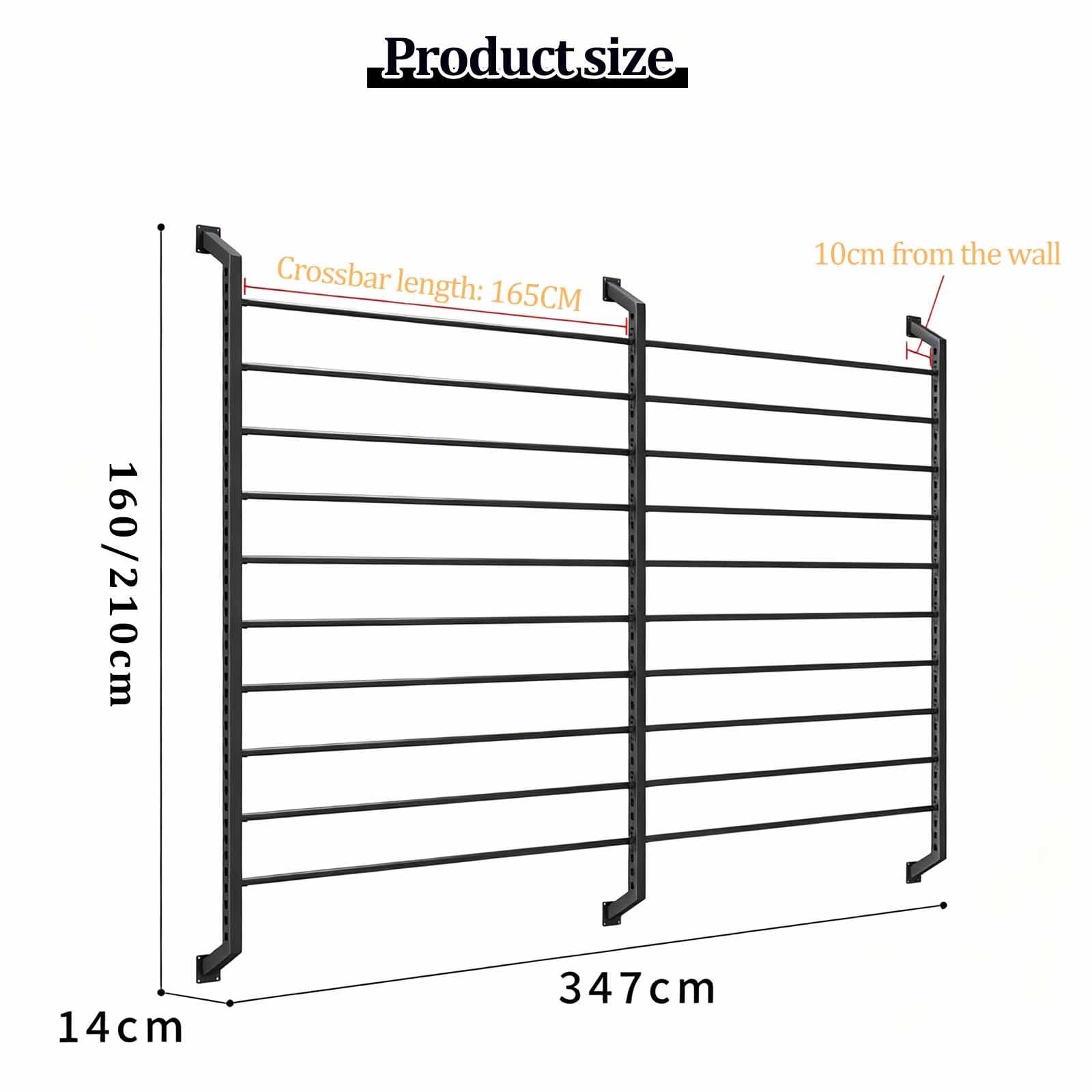 Soporte para 20 rollos de vinilo, estante metálico de pared para vinilo | Organizador resistente para láminas de cambio color automóviles, ideal para cinta transferencia, papel tapiz(H:210CM)