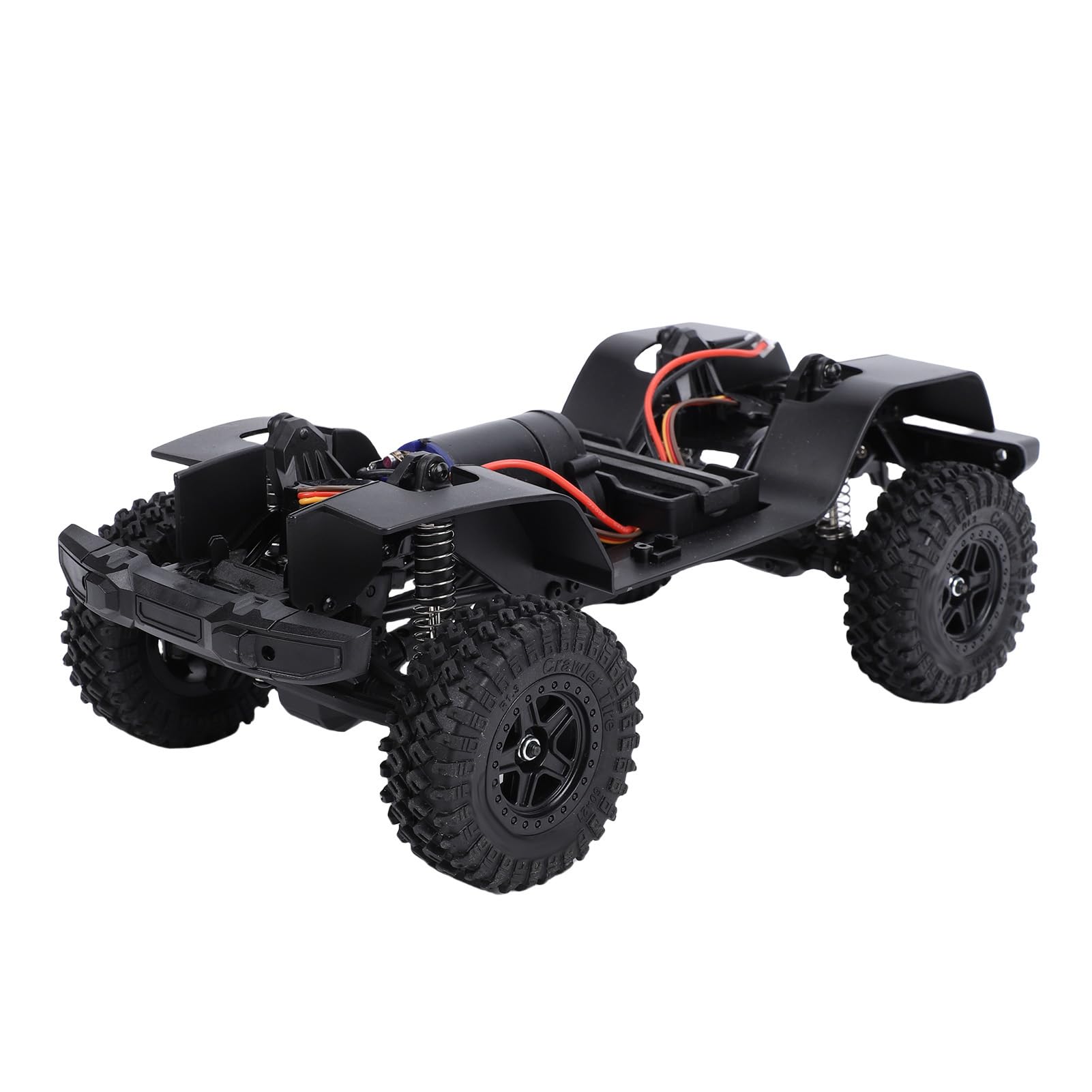 Bnineteenteam Marco de Chasis de Coche RC, Reemplazo Ensamblado de Plástico de Alta Resistencia para Coches Modelo 1/18, Rodillo de Robot de Deriva sobre Orugas DIY
