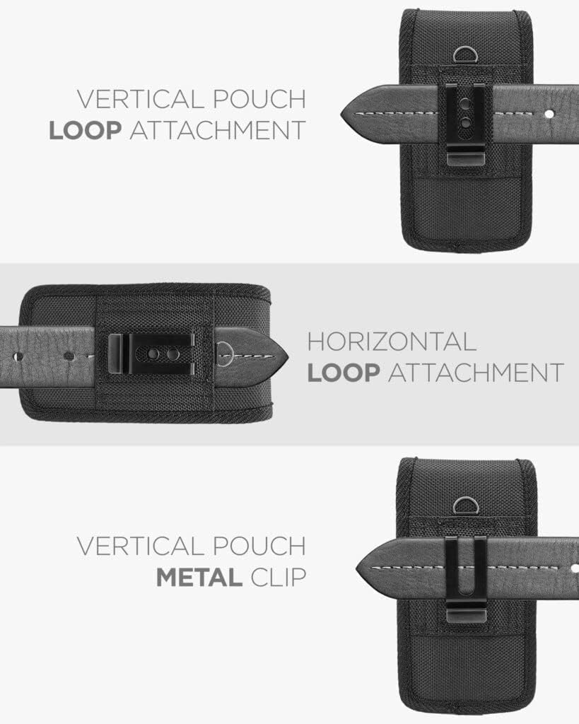 Encased 2-in-1 Belt Combo for Galaxy A23 5G Case with Holster Clip Phone Pouch and Protective Shockproof Case (Samsung A23 5G)