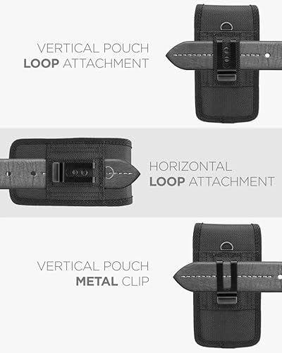 Miniatura 2 de Encased Combo de cinturón 2 en 1 para Galaxy A23 5G con funda de clip para teléfono y funda protectora a prueba de golpes (Samsung A23 5G)