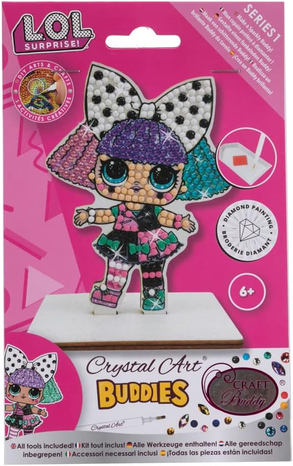 CRYSTAL ART Buddies Kit Pranksta LOL Series 1