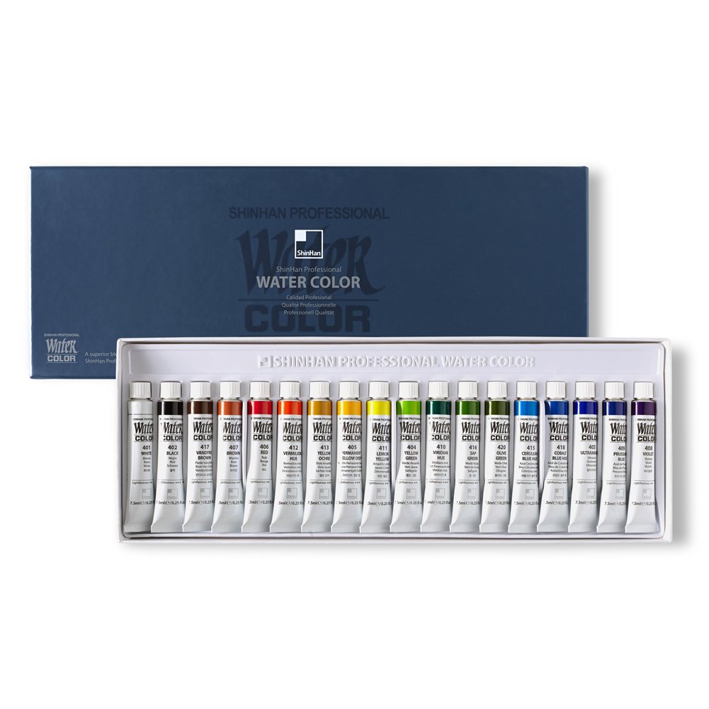 ShinHan Professional Watercolor 18c SET