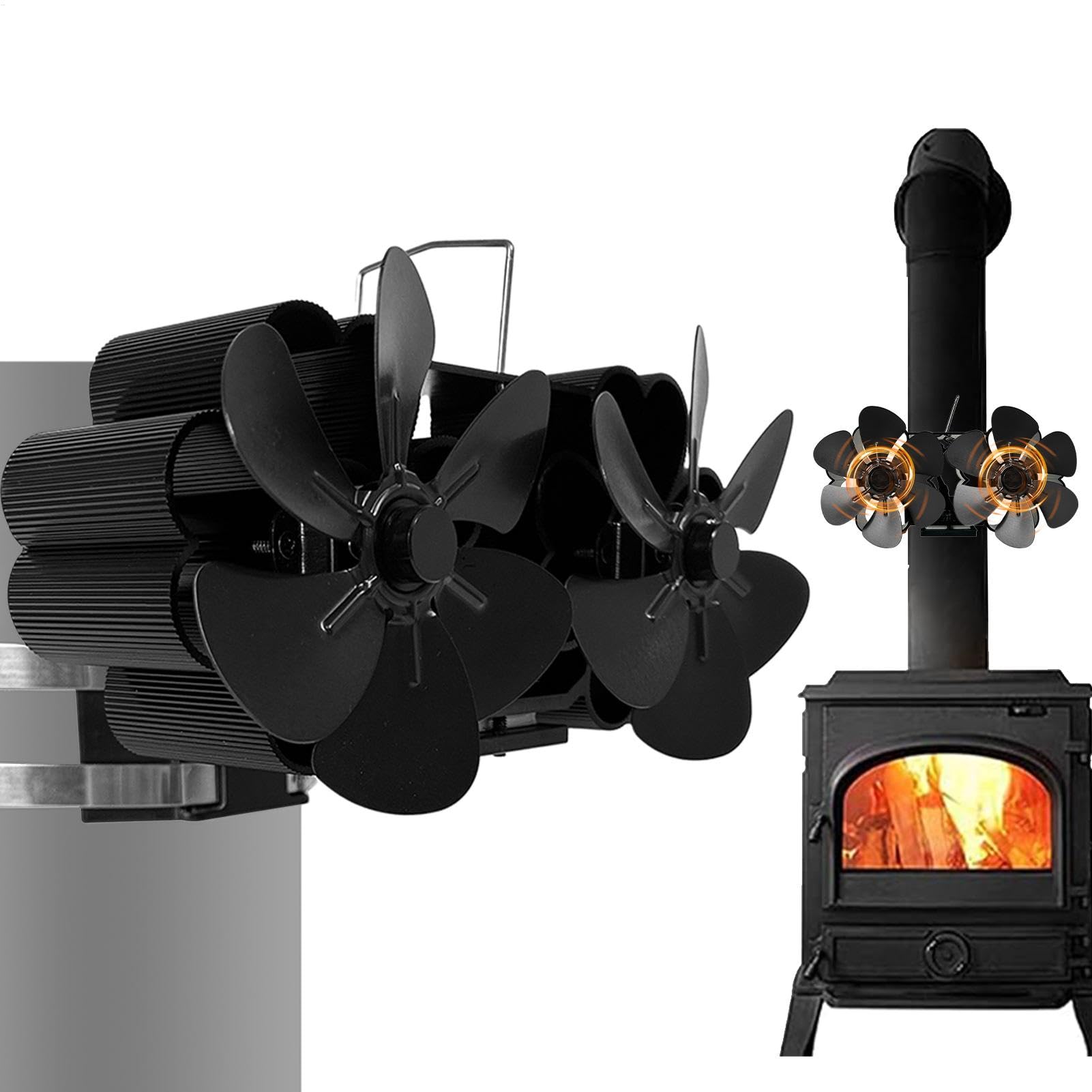 Ventilatore Termoelettrico Per Stufa A Legna Protezione Da Surriscaldamento