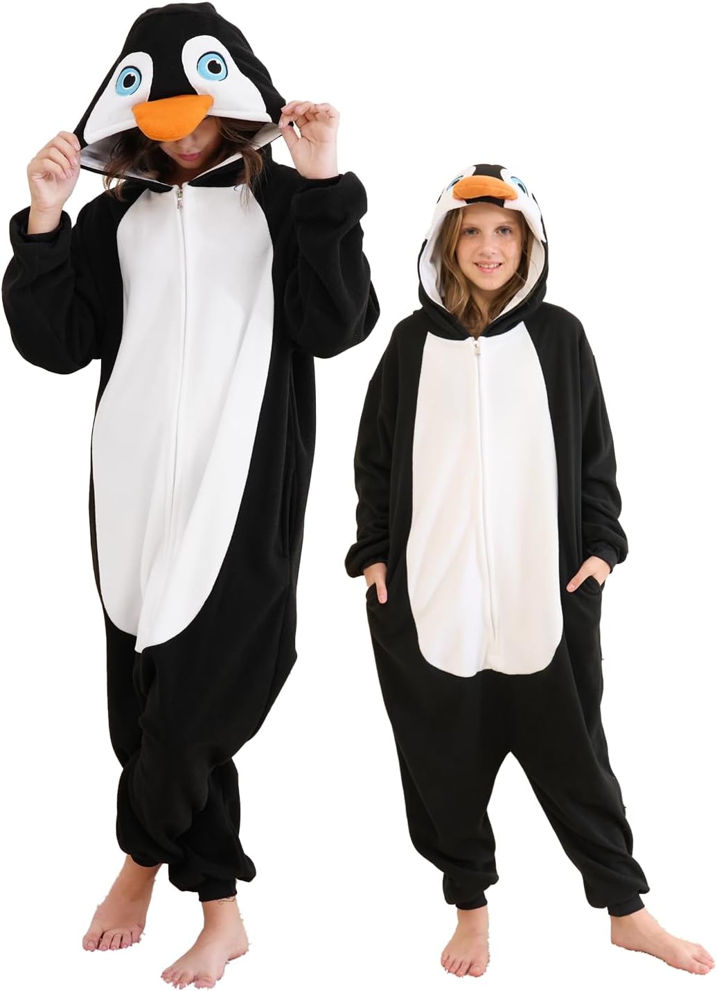 Unisex Adult Onesie Pajamas，Polar Fleece, Cosplay, Animal Onesie Halloween Costume, and Homewear