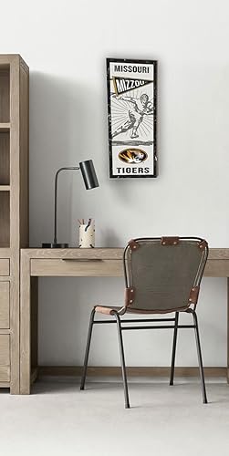 Miniatura 2 de KH Fan de los deportes 7"x 18" reproductor de Missouri Tigers clásico Wall Sign