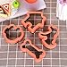 Dog Bone Cookie Cutter Set - Including Dog Bone, Paw Print, Puppy and Dog House cookie cutters shapes- Stainless Steel Cookie Cutter molds for Kids Suitable for Cakes and Cookies (Big+Medium, 8pack)