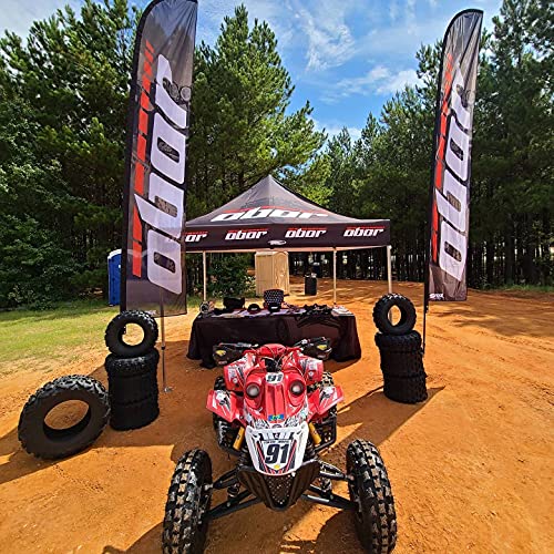 Obor Advent Atv Tires 21X7-10 Front & 20X11-9 Rear, 6 Ply Gncc Champion Tires, 21X7X10 & 20X11X9 Atv Race Tires (4 Pack) #TOP5