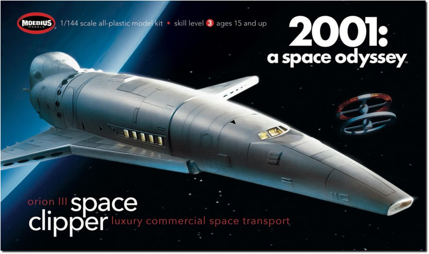 Platz MOE2001-2R Moebius Model 2001 Space Clipper Modèle 1/160 pour collection