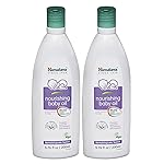 Himalaya Nourishing Baby Oil, Light & Non-Greasy for a Soothing Massage or Baby Bath, 6.76 oz, 2 Pack