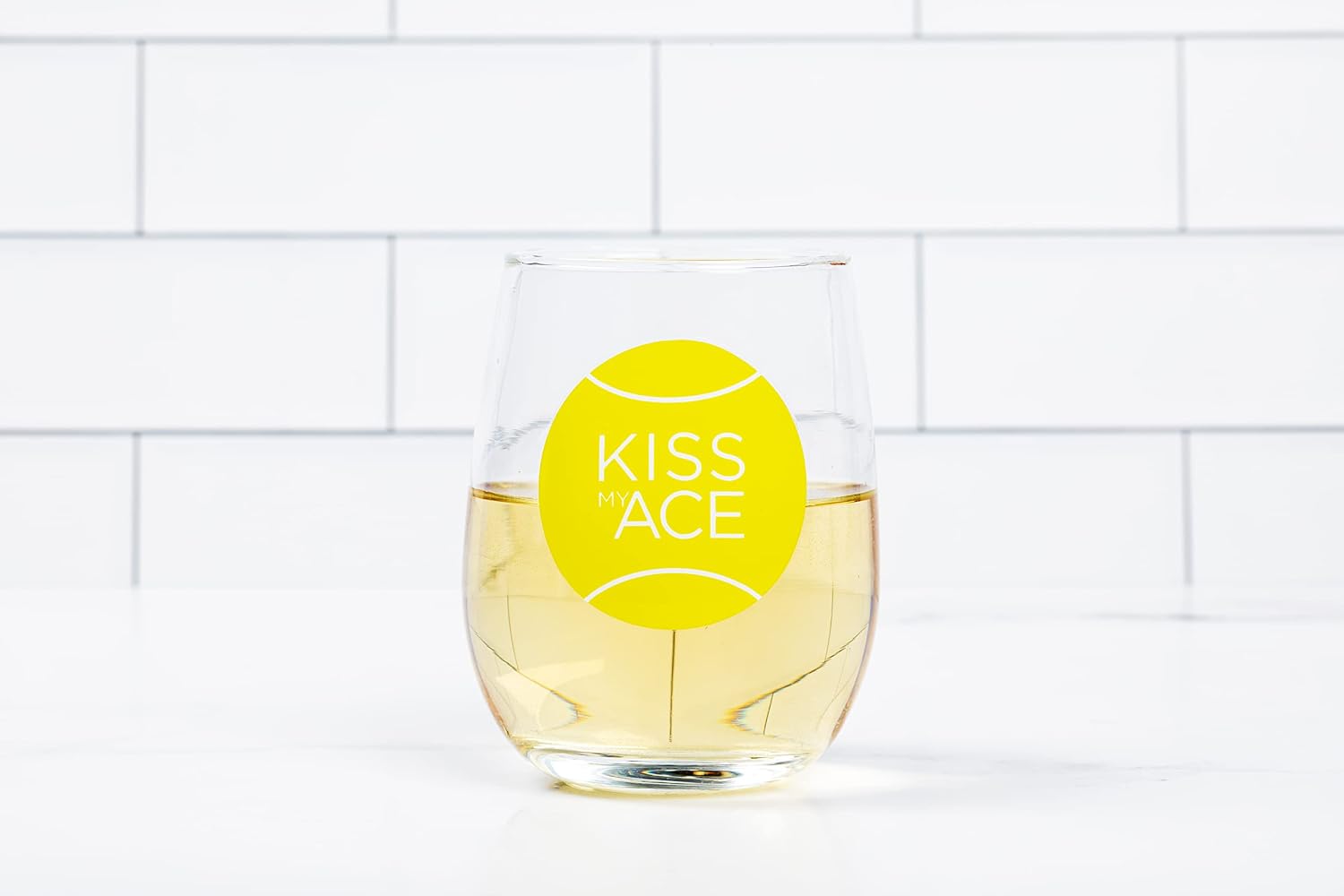 Tennis Wine Glass - Funny Tennis Gift - Perfect for Tennis Team image 2