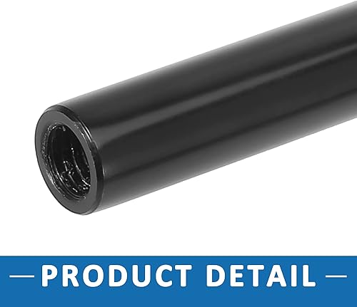 Miniatura 7 de Extensor de perilla de palanca de cambios de 3 pulgadas M10X1.25 para Nissan Sentra 2010-2014 aleación de aluminio negro