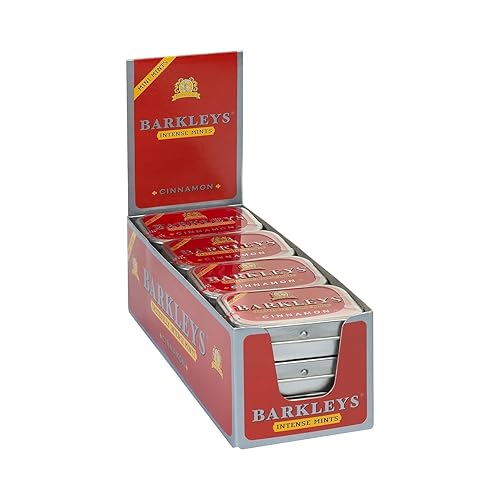 Barkleys Mentas de aliento de canela, mini caramelo de canela, sabor a canela fuerte, menta fresca para fiestas, después de la cena, boda, uso