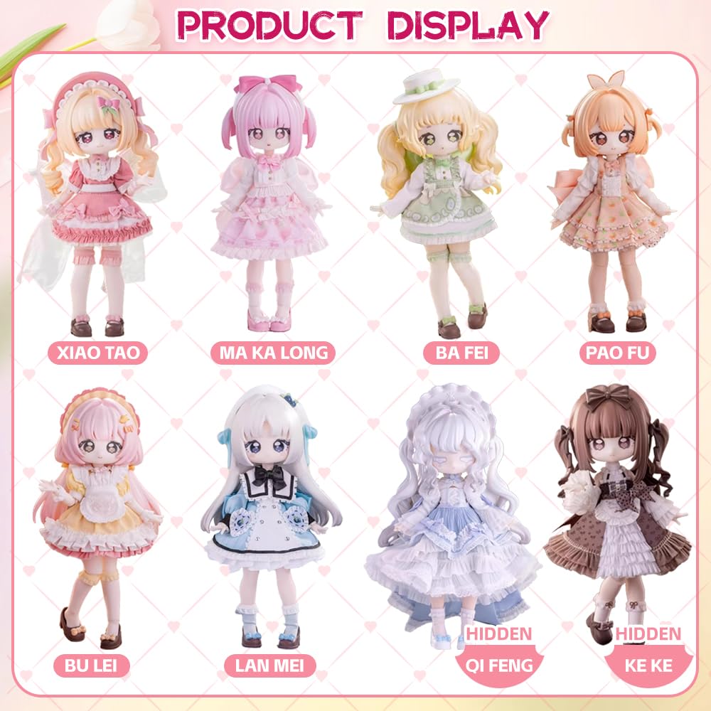 Amazon | XiDonDon 100% 甘さレベルシリーズ 1/12 BJD ドール