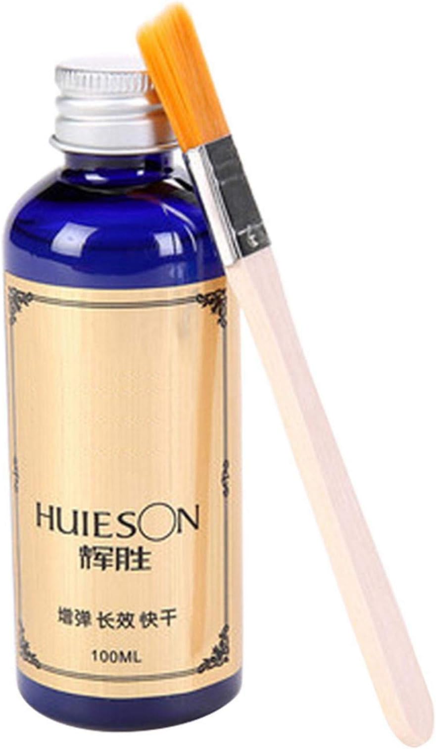 goforwealth 100ml Speed Liquid Super, with Special Brush Pingpong Racket Rubbers, Table Tennis Liquid Glue