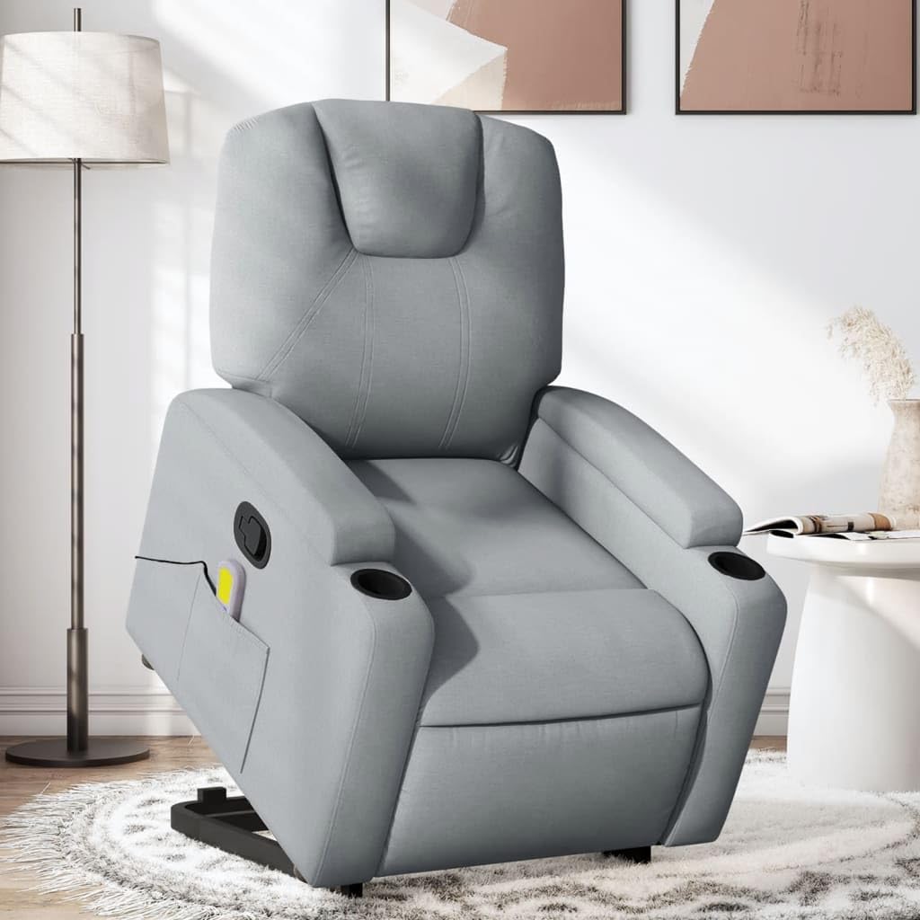Fauteuil de massage inclinable pour toute la famille Gecheer avec port USB de recharge
