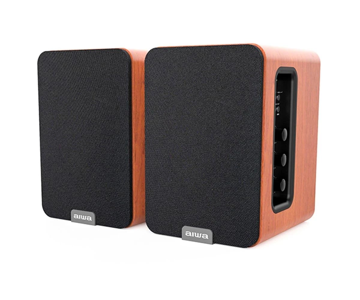 Aiwa Sp-a200 Madera - 50w - Sistema De Altavoces De Alta Fidelidad