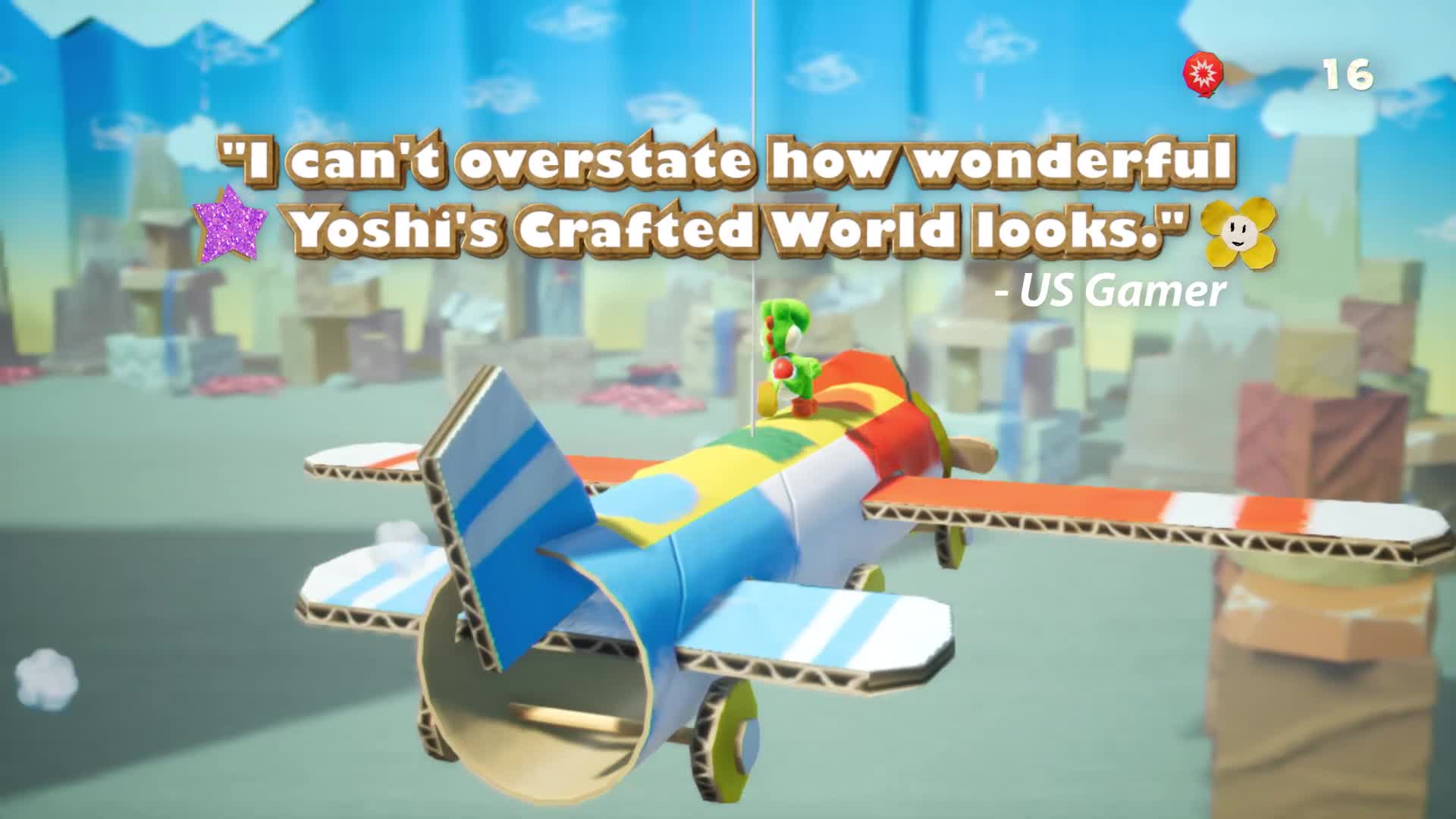 Nintendo Yoshi's Crafted World: Adventure in Everyday Objects