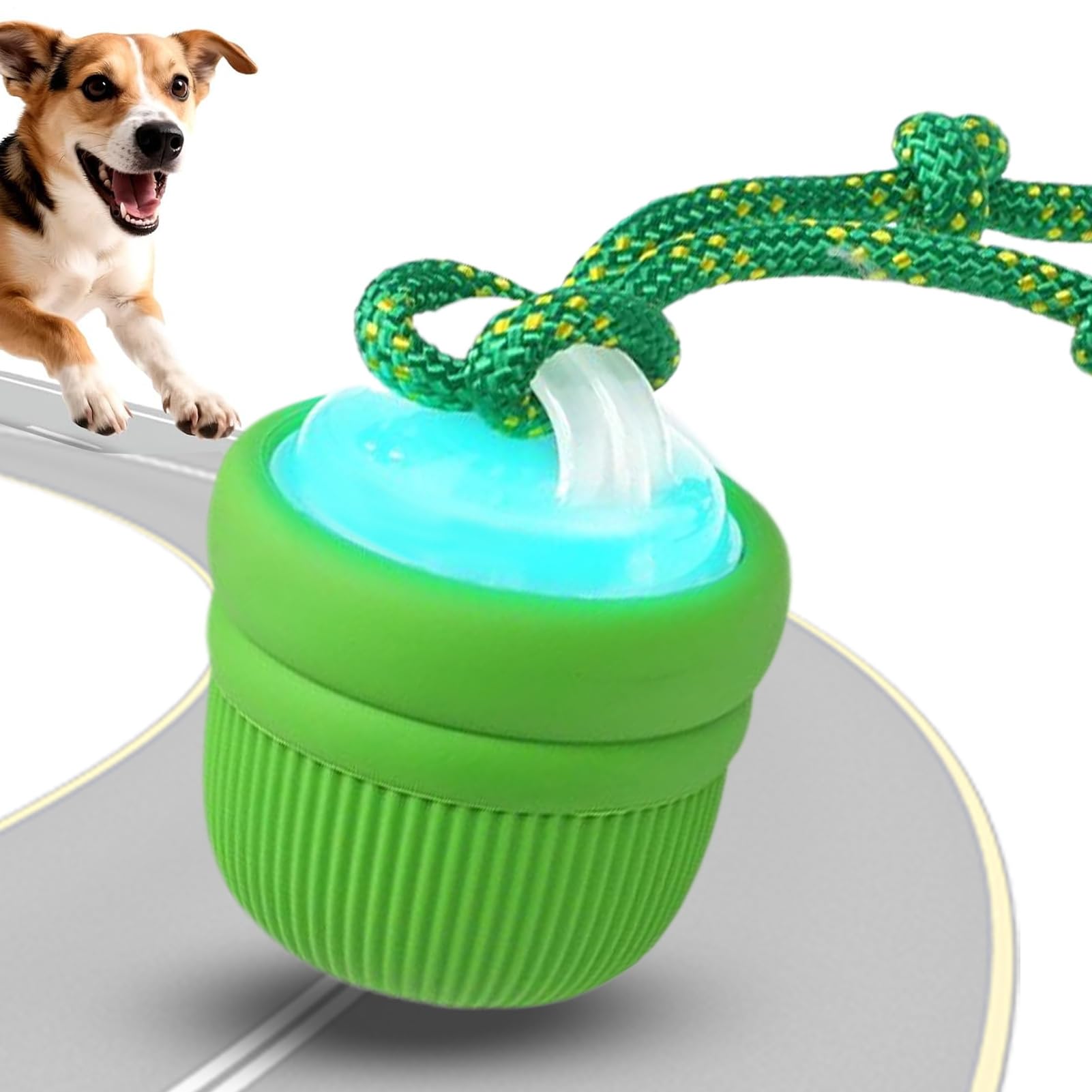 Balle en mouvement automatique pour chiens et chiots - Jeux interactifs et stimulants