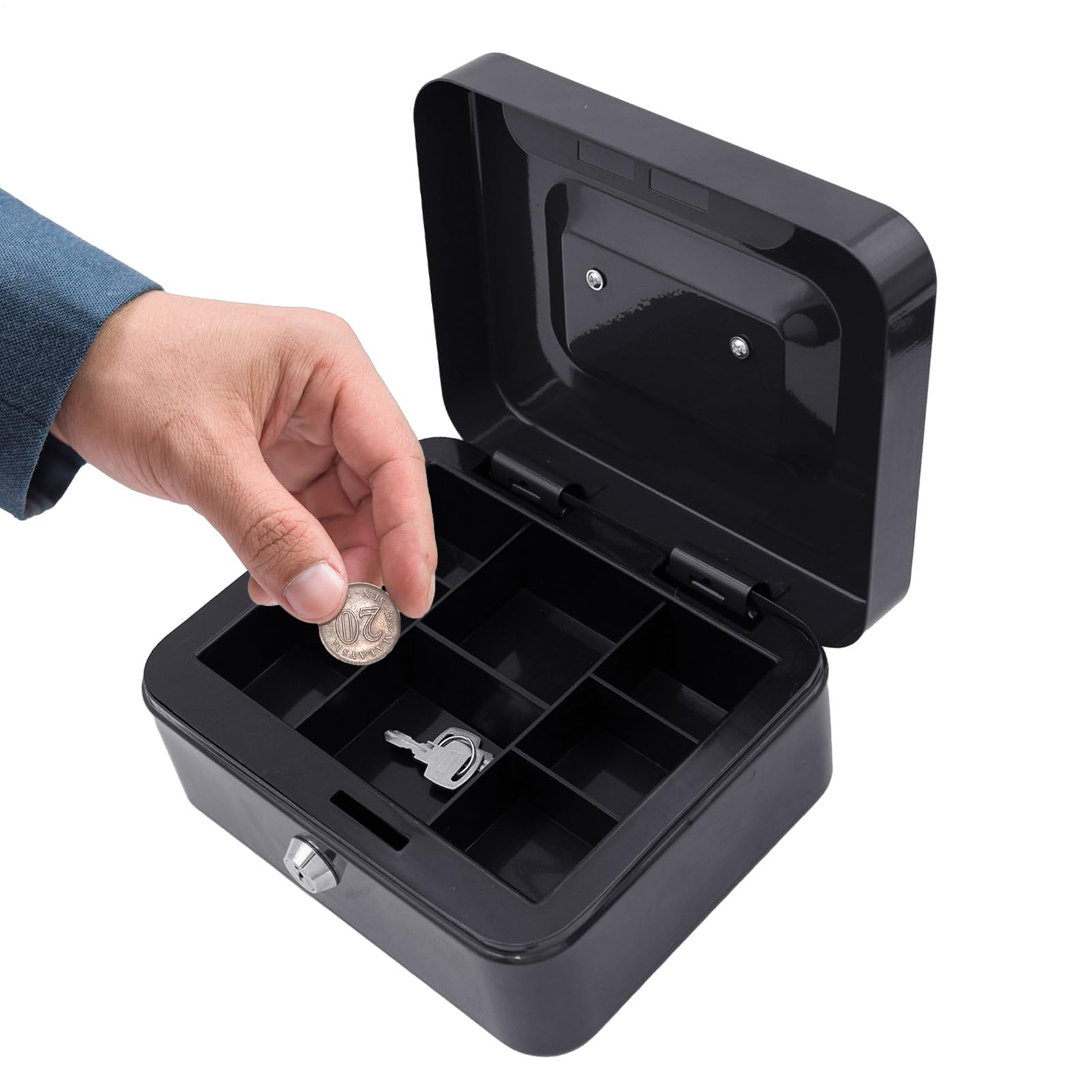 Banque de pièces et coffre-fort sécurisé pour enfants avec code de verrouillage