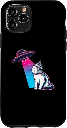 iPhone 11 Pro Alien Watching Cat Case