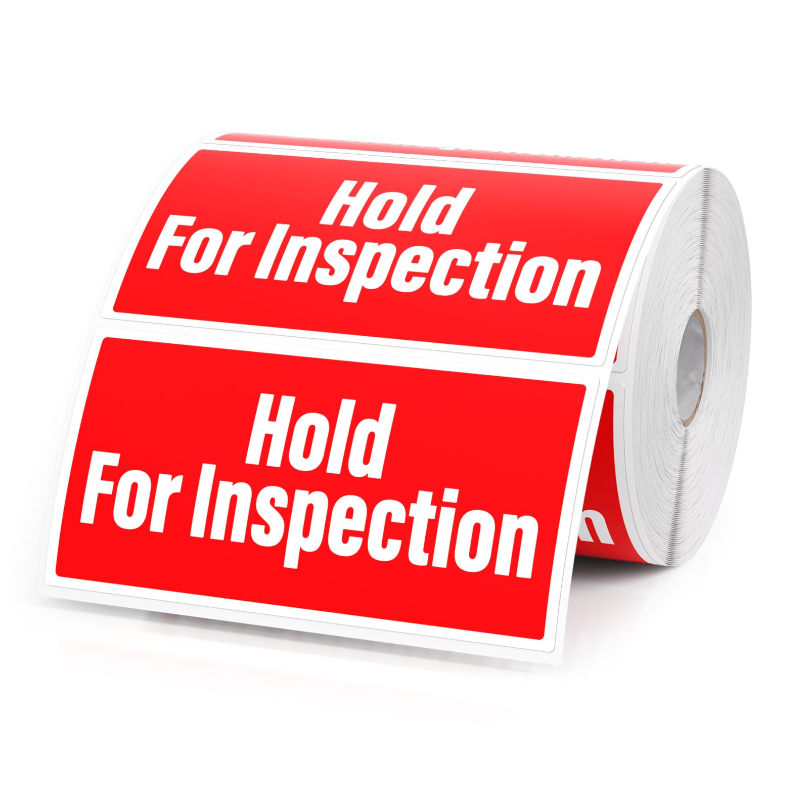 Hold for Inspection Labels 500 Pcs 2×4 Inch Adhesive Stickers
