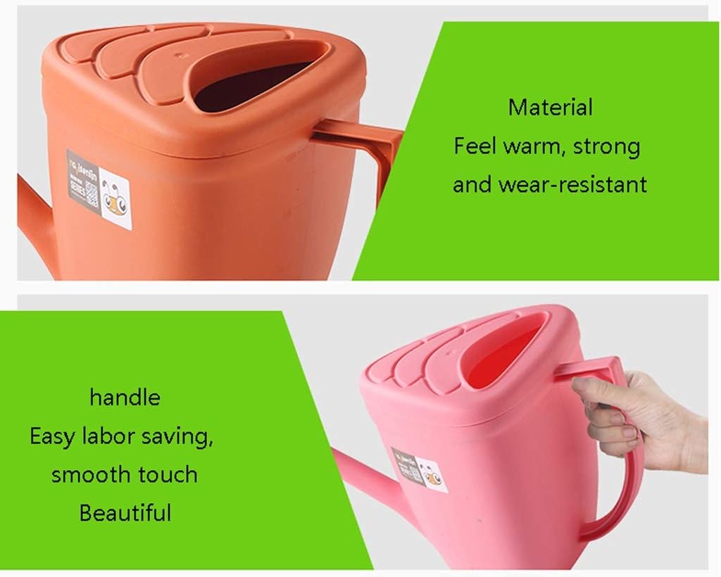 Long Mouth Watering Can Watering Home Gardening Small Watering Can with Cover Balcony Fleshy Watering Kettle Watering Pot (Color :)