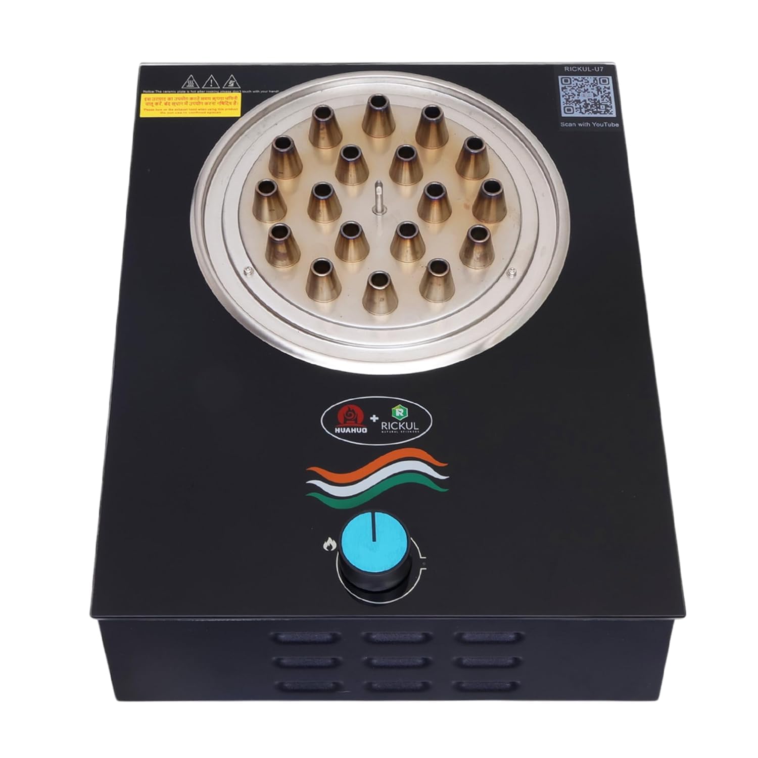 Advanced Black Plasma Electric Flame Stove | Fast Smokeless Gas-Free Portable Single Burner for Home, Hostel, Office & Travel Use-picture-30