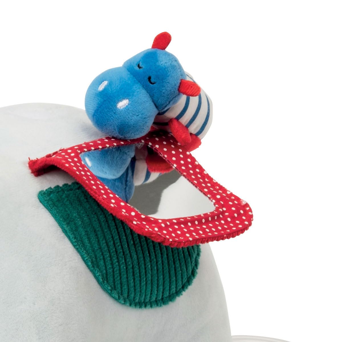 oxybul | Peluche d'activités Axel l'hippo | Naissance - 3 Ans