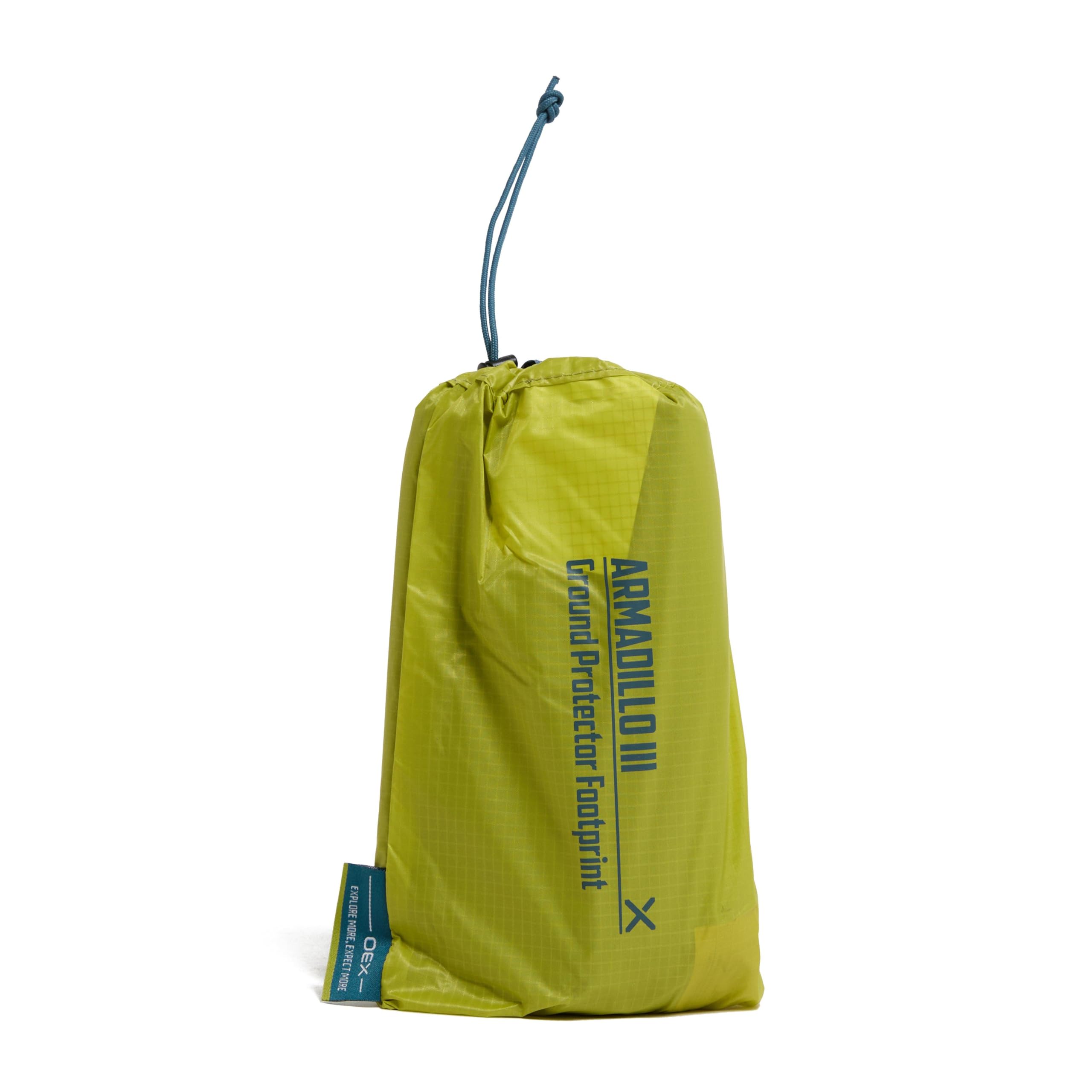 OEX Armadillo III Footprint, Waterproof Groundsheet, 70D Nylon, 220x180cm, 0.18kg, for Tent Protection