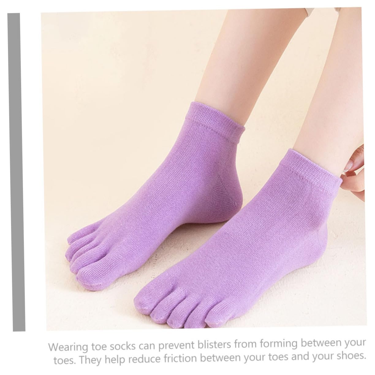 BESTYASH 5 Sätze Damen Fünfzehen Atmungsaktive Unsichtbare Für Flache Schuhe Pumps Und Sport Bequeme Und Elastische Baumwolle 4 Paare * 5