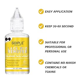 Lace Front Wig Glue Set - Waterproof With Tools, Hair Wax Stick, Remover, Edge Control Wax, Wig Band, and Dual Brush