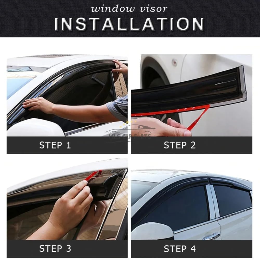 Deflector de Viento para Ventanas de Coche,Compatible para DR 4 2016-2020,Accesorios de Coche