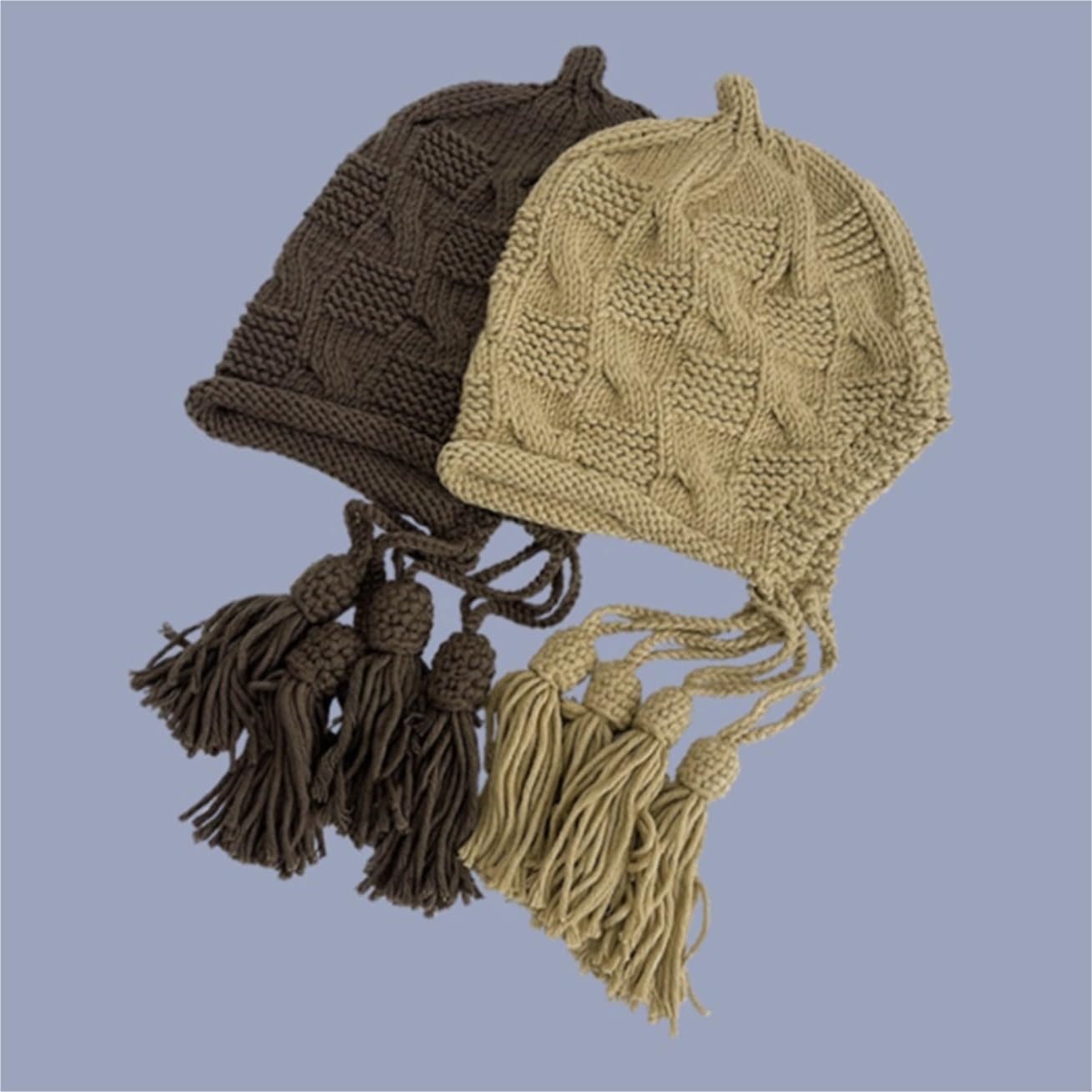 Gorro Invierno Sombrero Sombrero De Punto Lindo Sombrero Cálido De Invierno Salvaje Con Orejeras Para La Colocación Diaria Sombrero Invierno Moda