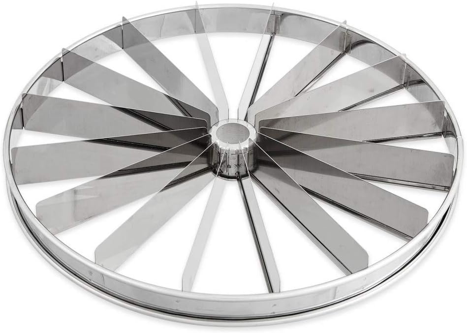 Thermohauser Cake Divider (Stainless Steel), 16 divisions, Diameter 33.0 cm