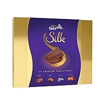 Cadbury Silk Miniatures Chocolate Gift Box, 240 g