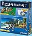 Produktbild Clementoni  Puzzle Mania Kit: 2 1000 Teile + Tapete + Kleber (392780)