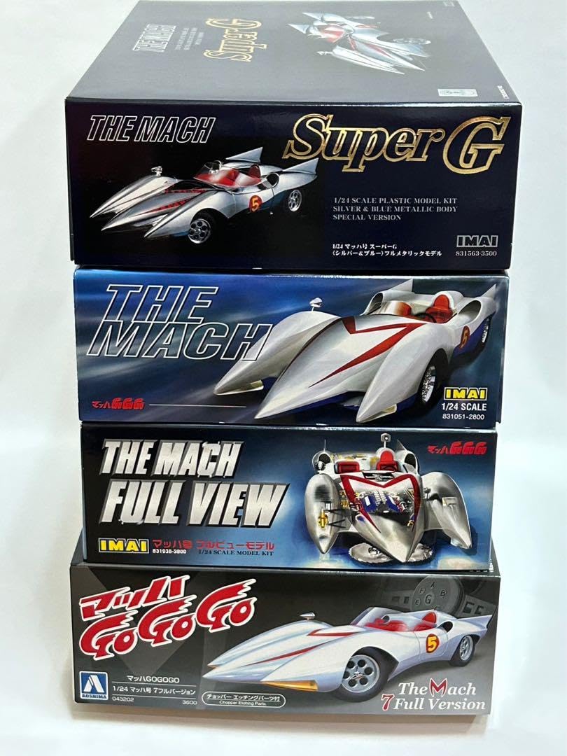 Amazon.co.jp: マッハGoGoGo 4台プラモデル チョロQ2台セット JL  