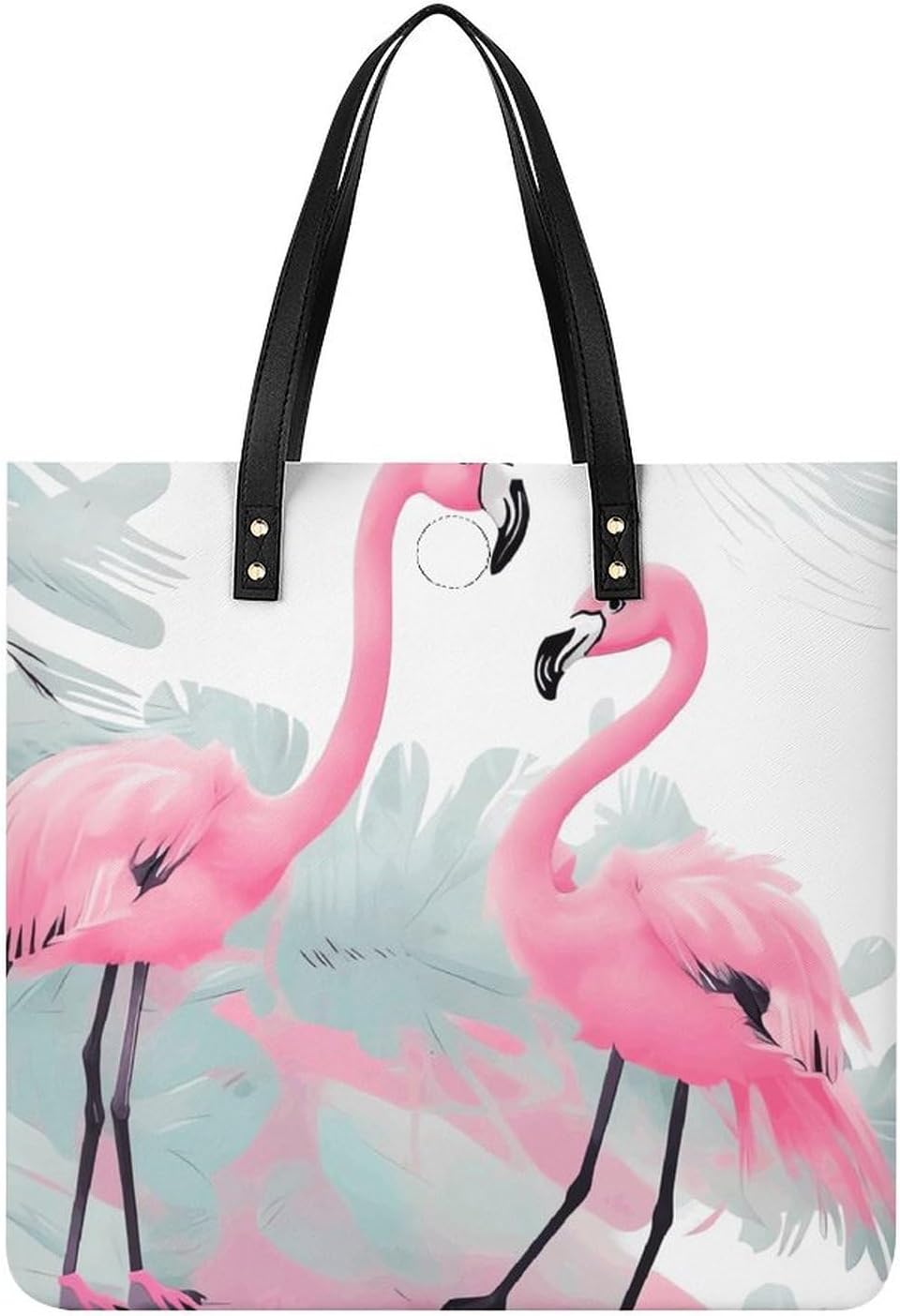 Handbags, Love Flamingo Printed Handbags,fashion Handbags,travel Handbags,computer Handbags,cute Shoulder Bags