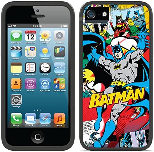 Coveroo Apple iPhone SE/5/5s Black Switchback Case with Batman Comics, Full-Color Design