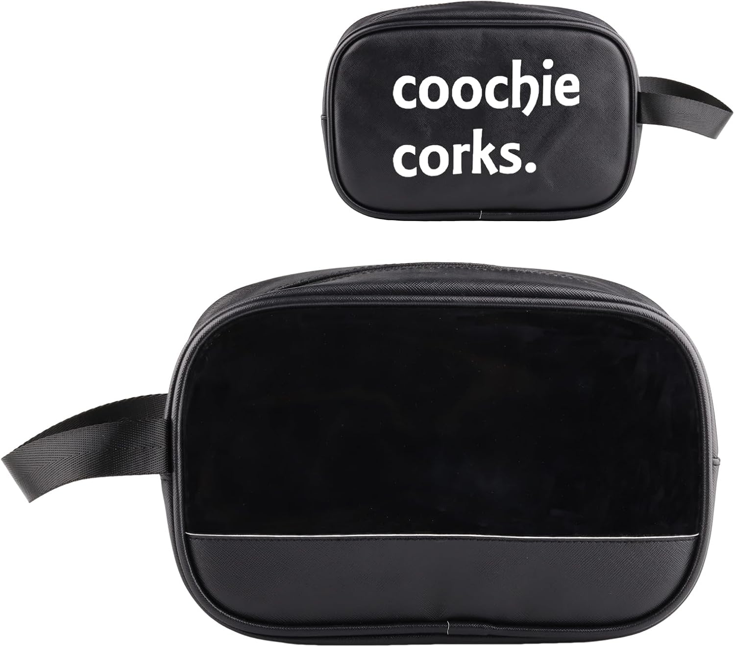 PWHAOO Coochie Corks Tampon Case Tampon Organizer Tampon Bag Funny Travel Bag Fun Gift for Friend (coochie corks BAG)