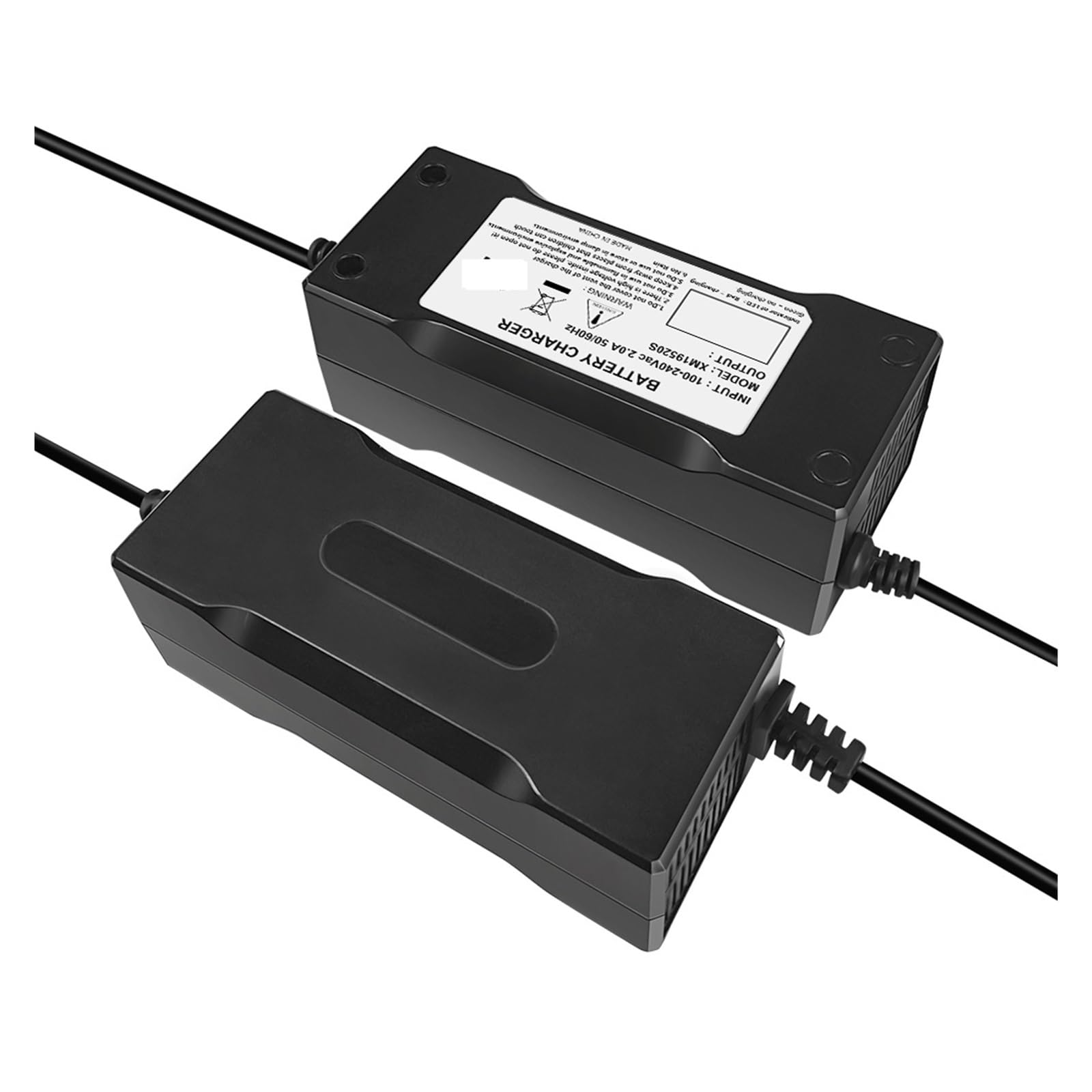 Cargador de baterías de plomo-ácido Cargador de baterías de litio de 67,2 V 2 A, carga rápida for baterías de litio de 60 V, adaptador de corriente universal con ventilador de refrigeración(C13,A.U)