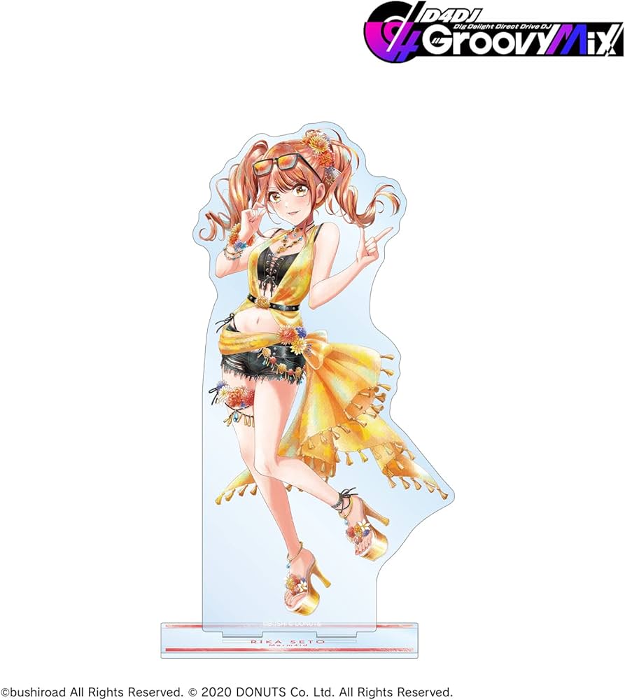 Amazon.co.jp: D4DJ Groovy Mix 瀬戸リカ Ani Art aqua label 第2弾